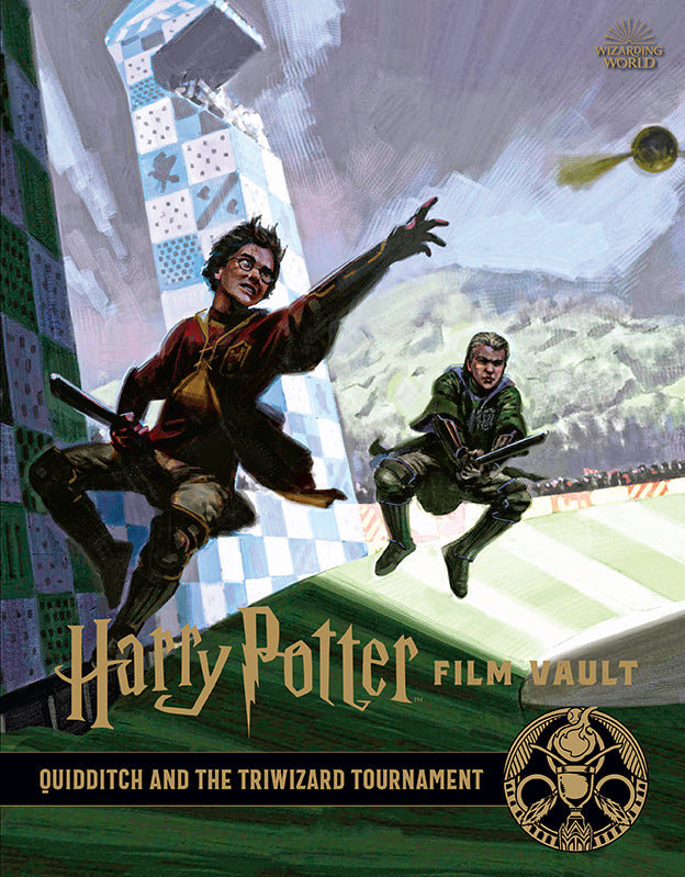 Hardcover Harry Potter: Film Vault Volume 7 by Insight Editions featuring detailed film memorabilia and artwork.