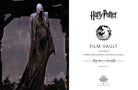 Hardcover Harry Potter: Film Vault Volume 9 by Insight Editions, featuring detailed illustrations and collectible pages from the film series.