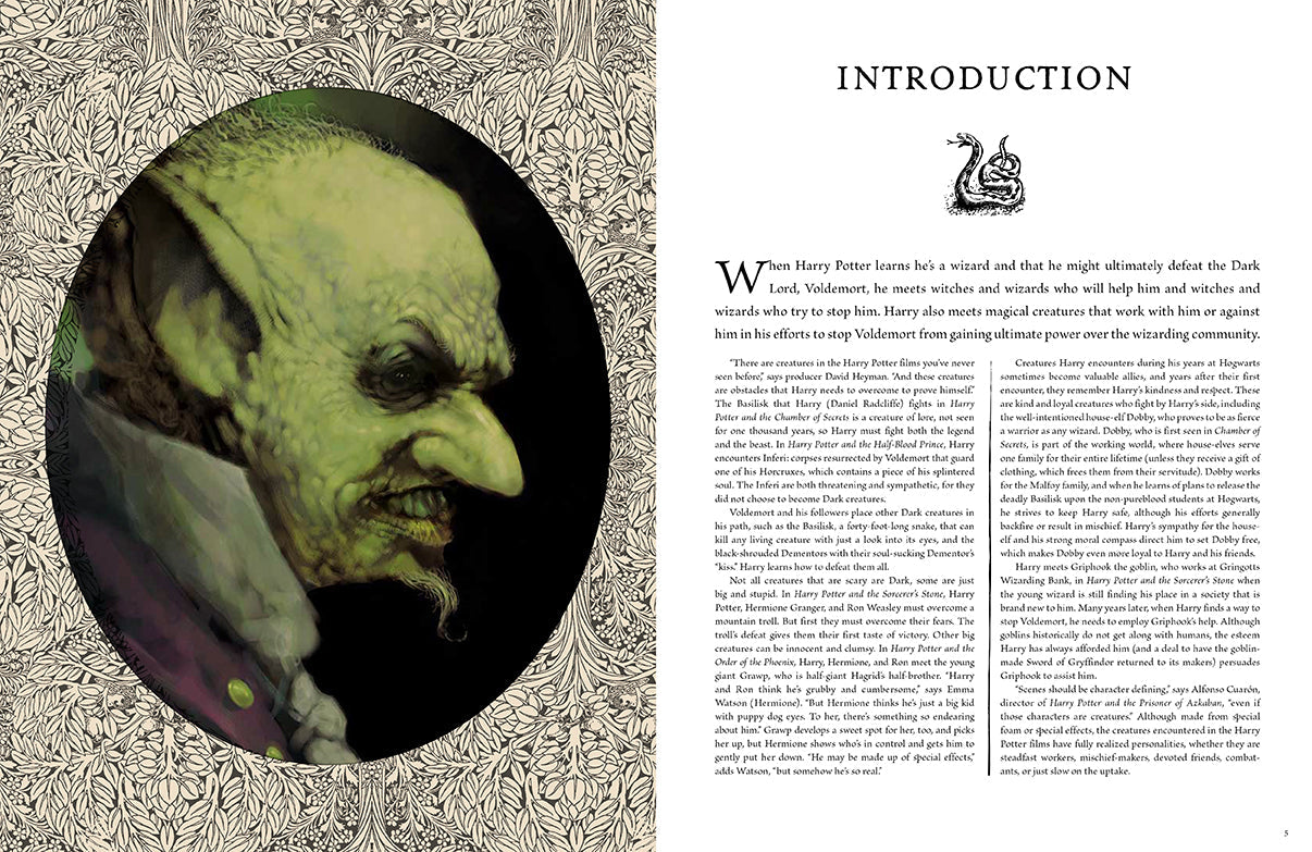 Hardcover edition of Harry Potter: Film Vault Volume 9 by Insight Editions, featuring detailed film memorabilia and artwork.