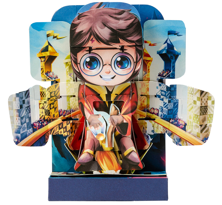Hardcover Harry Potter Flip Pop by Insight Editions showing the detailed Harry Potter-themed cover design