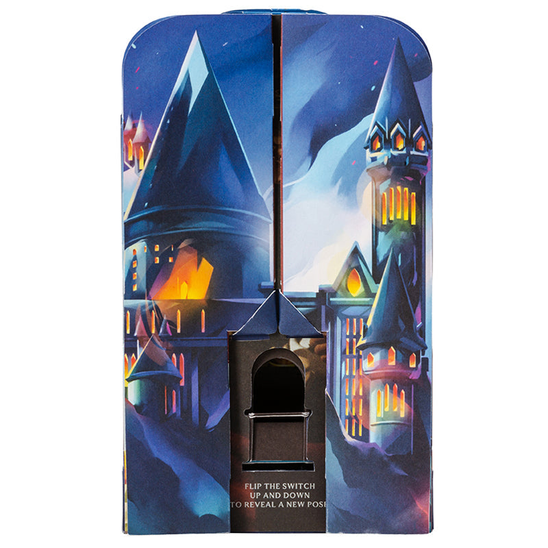Hardcover Harry Potter Flip Pop book by Insight Editions, featuring magical Harry Potter illustrations and vibrant design.