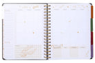 Hardcover Harry Potter Floral Fantasy 12-Month Undated Planner by Insight Editions, featuring magical floral cover design.