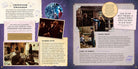 Hardcover Harry Potter: Friends & Foes movie scrapbook by Insight Editions, featuring pages with character images and film memorabilia.