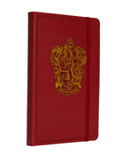 Gryffindor hardcover journal with embossed crest and matching Elder Wand pen set from Harry Potter by Insight Editions.