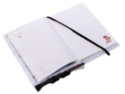 Hardcover Harry Potter Hedwig plush journal by Insight Editions with detailed Hedwig owl design and soft plush cover.