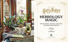 Hardcover Harry Potter Herbology Magic book by Insight Editions with detailed botanical illustrations and magical themes.