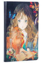 Hardcover Harry Potter Hermione Granger journal with ribbon charm by Insight Editions, featuring magical-themed cover design.