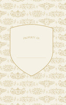 Hardcover Harry Potter Hogwarts Crest journal by Insight Editions with a detailed crest design on the cover.