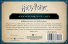 Harry Potter Hogwarts foil note cards set of 10 in hardcover by Insight Editions, featuring magical wizarding school designs.