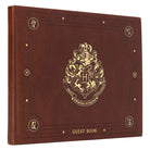 Hardcover Harry Potter Hogwarts Guest Book by Insight Editions with magical cover design and space for guest signatures.