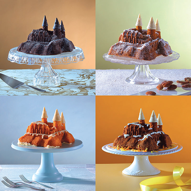 Hardcover Harry Potter: Hogwarts in the Snow Cake Pan Set by Insight Editions, featuring magical Hogwarts design.