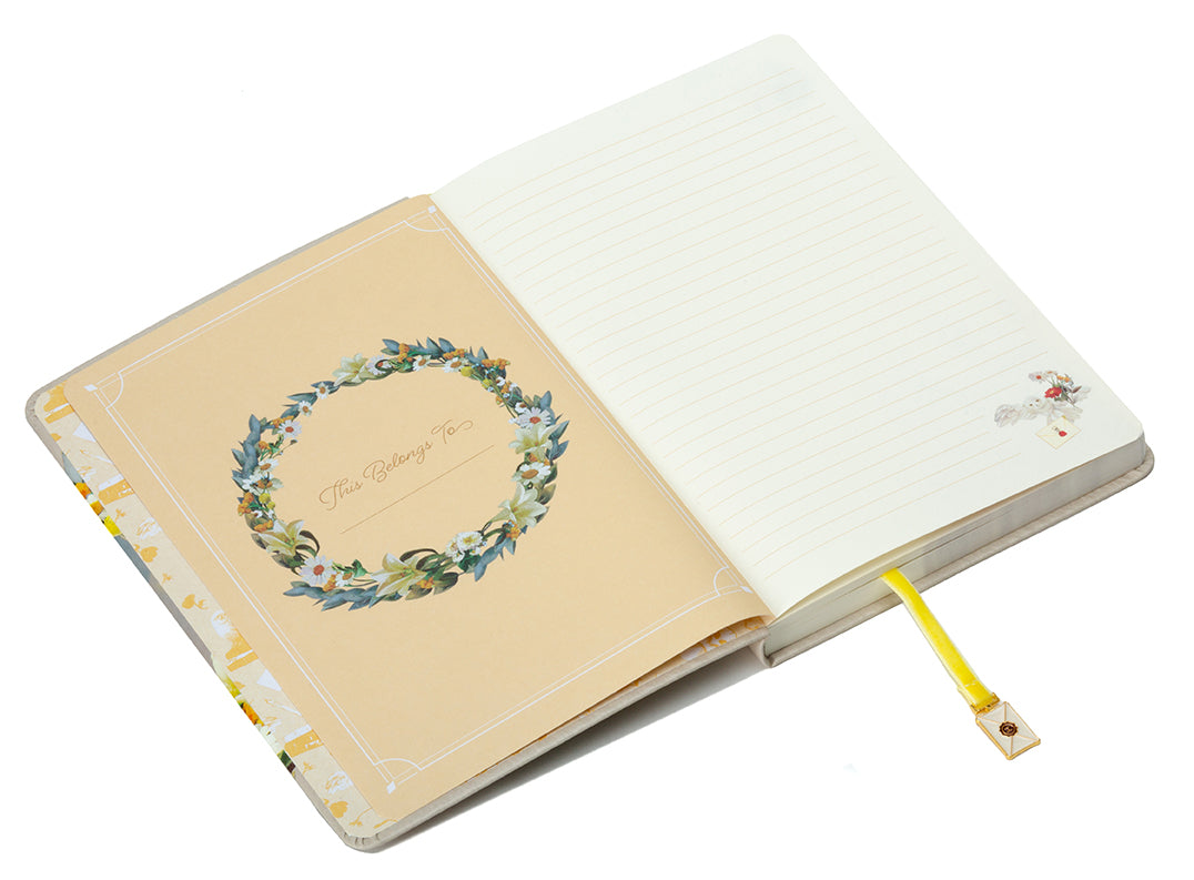 Hardcover Harry Potter Hogwarts Magical World Journal by Insight Editions with ribbon charm and enchanting cover design.