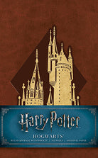 Hardcover Harry Potter Hogwarts ruled pocket journal by Insight Editions featuring magical themed cover art and lined pages.