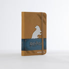 Hardcover Harry Potter Hufflepuff ruled pocket journal by Insight Editions with Hufflepuff crest and yellow accents.