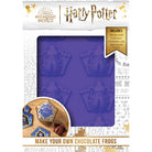 Hardcover Harry Potter Make Your Own Chocolate Frogs activity book by Insight Editions with colorful cover art.