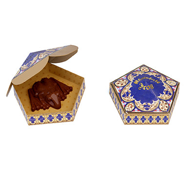 Hardcover Harry Potter "Make Your Own Chocolate Frogs" kit by Insight Editions with illustrated cover and dragon emblem.