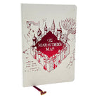 Hardcover Harry Potter Marauder's Map Journal by Insight Editions with ribbon charm and detailed cover design.