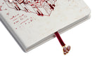 Hardcover Harry Potter Marauder's Map journal with ribbon charm, featuring detailed map design and gold accents by Insight Editions.