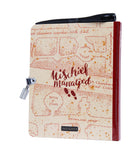 Hardcover Harry Potter Marauder's Map Lock & Key Diary by Insight Editions with detailed map cover design.