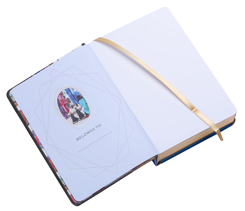 Hardcover Harry Potter Memory Journal by Insight Editions with pages for recording, reflecting, and remembering magical moments.