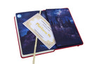 Hardcover Harry Potter journal with Platform Nine and Three-Quarters design by Insight Editions, featuring a detailed magical theme cover.
