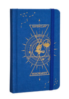 Hardcover Harry Potter Ravenclaw Constellation ruled pocket journal with celestial design and Ravenclaw emblem, by Insight Editions.