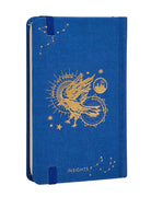 Hardcover Harry Potter Ravenclaw Constellation ruled pocket journal with celestial design and Ravenclaw crest by Insight Editions.