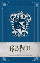 Harry Potter Ravenclaw hardcover ruled journal with Ravenclaw crest and blue cover, featuring iconic Harry Potter branding by Insight Editions.