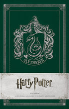 Harry Potter Slytherin hardcover ruled journal by Insight Editions with Slytherin house crest and green cover design.