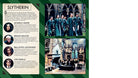 Hardcover Harry Potter Slytherin ruled pocket journal with green cover and Slytherin crest from Insight Editions