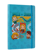 Harry Potter: Spells and Charms hardcover ruled journal by Insight Editions, featuring magical illustrations and lined pages.