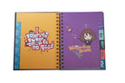 Hardcover Harry Potter spiral notebook by Insight Editions with magical-themed cover design and lined pages inside.