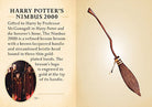 Hardcover of Harry Potter: The Mini Book of Brooms by Insight Editions, featuring a detailed cover with magical broomstick illustrations.