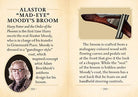 Hardcover copy of Harry Potter: The Mini Book of Brooms by Insight Editions, featuring detailed illustrations of magical broomsticks.