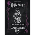 Hardcover of Harry Potter: The Mini Book of Dark Arts by Insight Editions, featuring dark arts symbols and mystical designs inside.