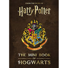 Hardcover Harry Potter: The Mini Book of Hogwarts by Insight Editions featuring iconic Hogwarts illustrations and design.