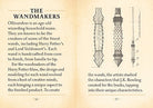 Hardcover of Harry Potter: The Mini Book of Wands by Insight Editions, featuring a detailed cover with wand illustrations.