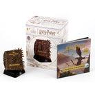 Hardcover Harry Potter Monster Book of Monsters model and book by Insight Editions, featuring detailed illustration and design.