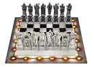 Hardcover Harry Potter: The Pop-Up Wizard Chess Set by Insight Editions with detailed wizard chess illustrations and packaging.