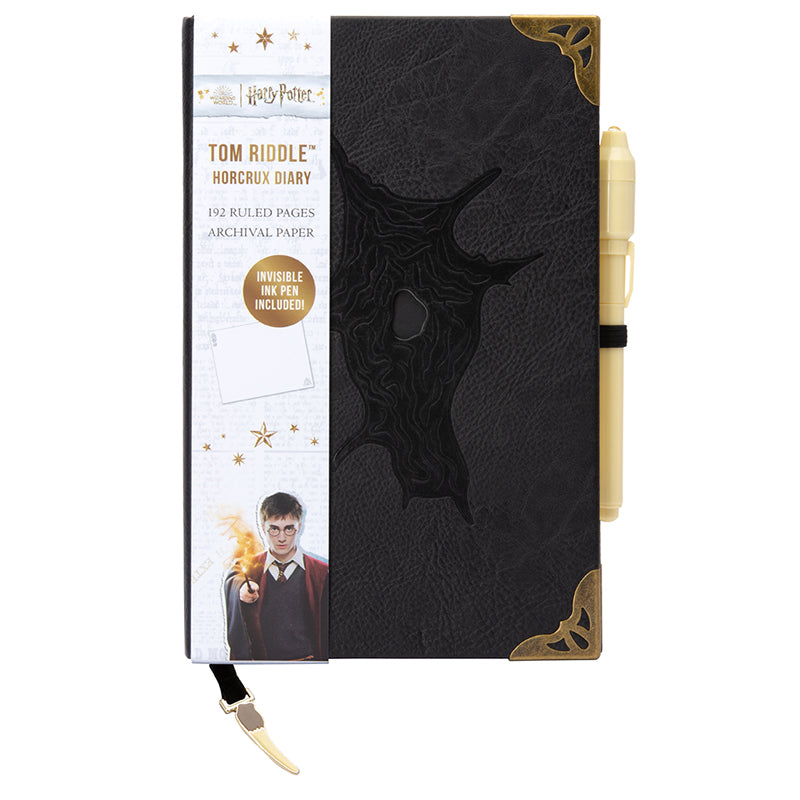 Hardcover Harry Potter Tom Riddle Diary by Insight Editions, featuring detailed cover design and magical motif.