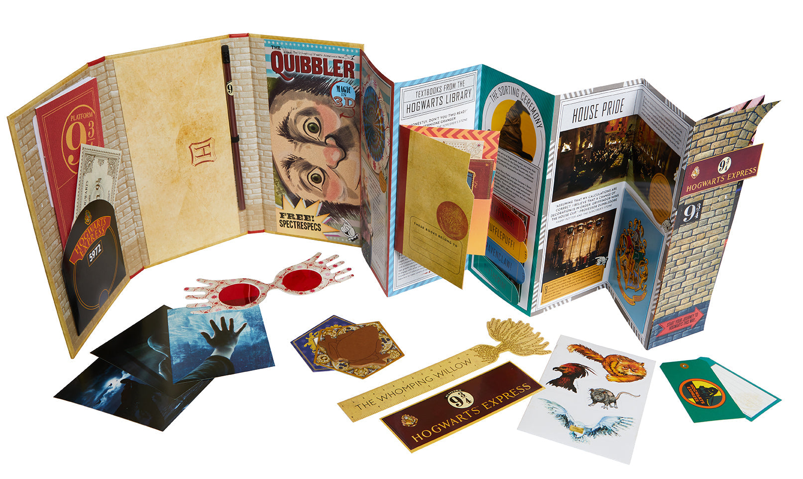 Hardcover Harry Potter: Travel Magic book by Insight Editions featuring enchanted travel-themed illustrations and design.