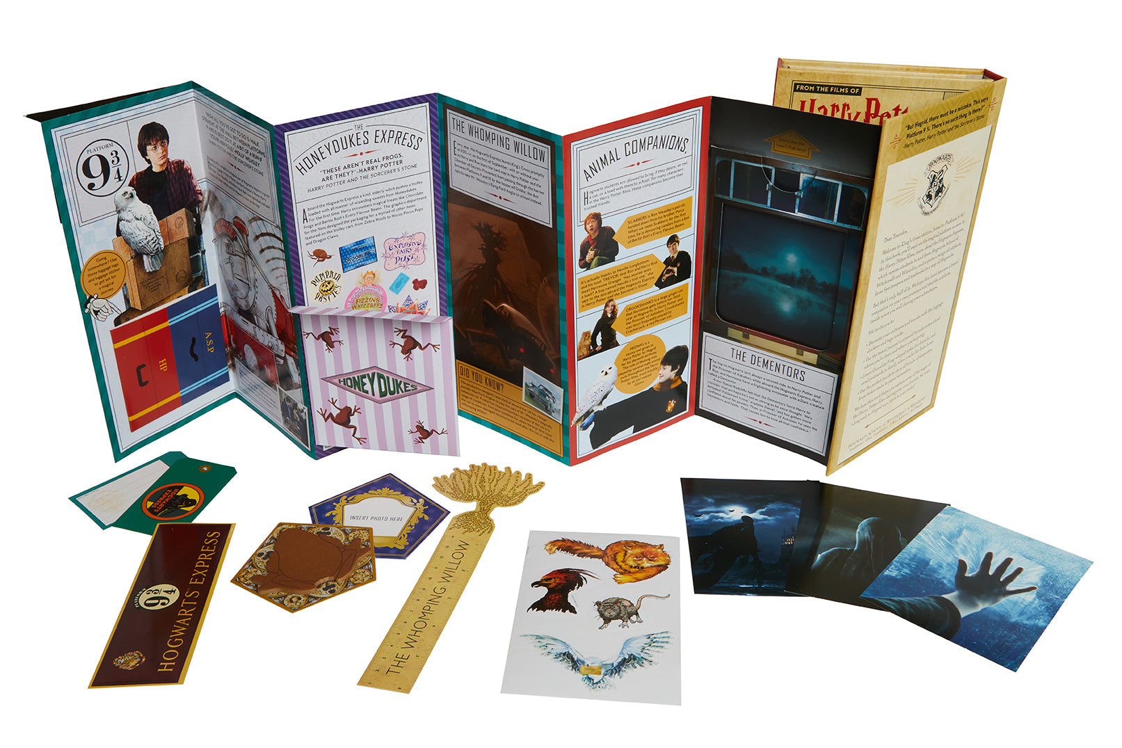 Hardcover Harry Potter: Travel Magic book by Insight Editions with detailed cover art and mystical design.