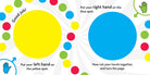Hardcover book titled "Hasbro Twister: Right Hand Here" by Insight Editions, featuring a colorful cover design.