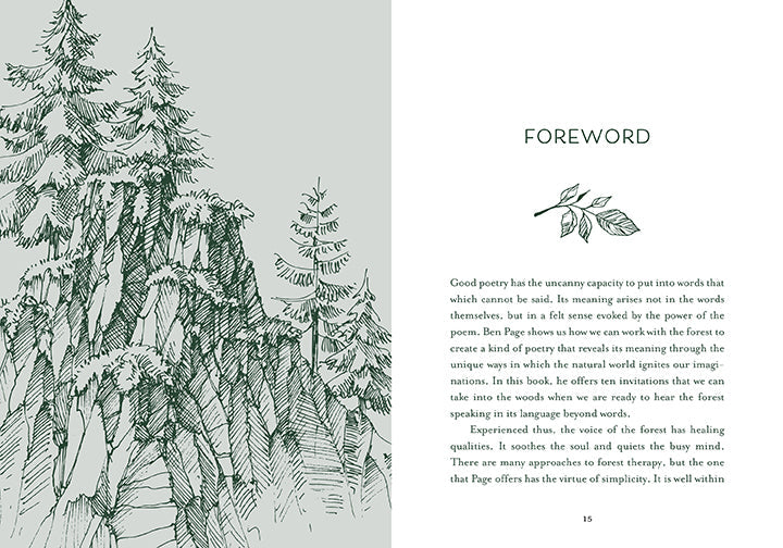 Hardcover Healing Trees book by Insight Editions featuring a detailed cover illustration on natural healing themes
