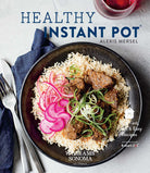 Hardcover book titled "Healthy Instant Pot" by Insight Editions, featuring a colorful cover design on a white background.