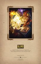 Insight Editions Hearthstone hardcover ruled journal with a mystical cover design, perfect for notes and gaming lore.