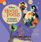 Hardcover book titled "Hocus Pocus: 13 Frights of Halloween" by Insight Editions, featuring spooky Halloween-themed illustrations.