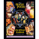 Hardcover of Hocus Pocus: The Official Cookbook by Insight Editions, featuring spooky-themed pages and colorful cover art.
