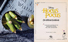 Hardcover copy of Hocus Pocus: The Official Cookbook by Insight Editions, featuring spooky-themed recipes and illustrations.