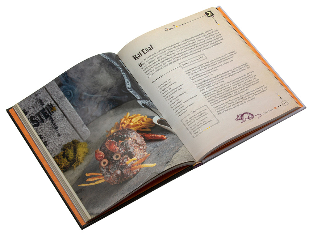 Hardcover of Hocus Pocus: The Official Cookbook by Insight Editions, featuring spooky-themed recipes and illustrations.